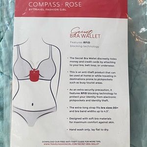 Secret bra wallets